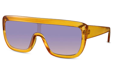 Heart-shaped sunglasses with pink lenses